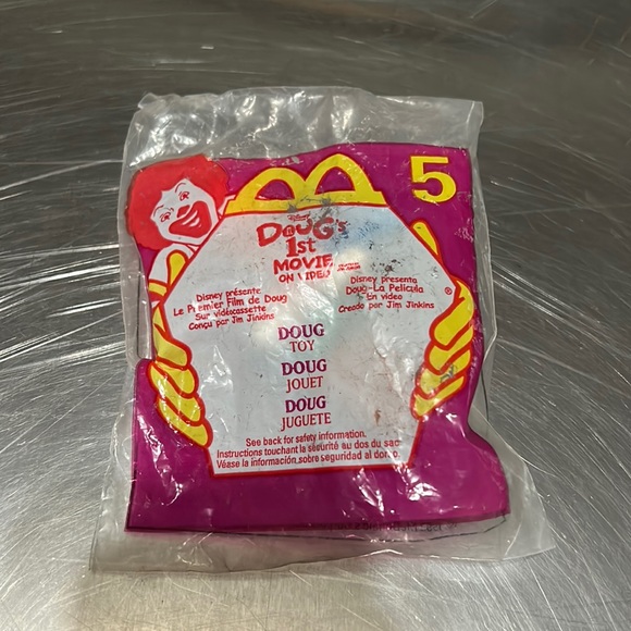 NIP 1999 #5 Doug 1st Movie Happy Meal Toy Pen - Picture 3 of 3